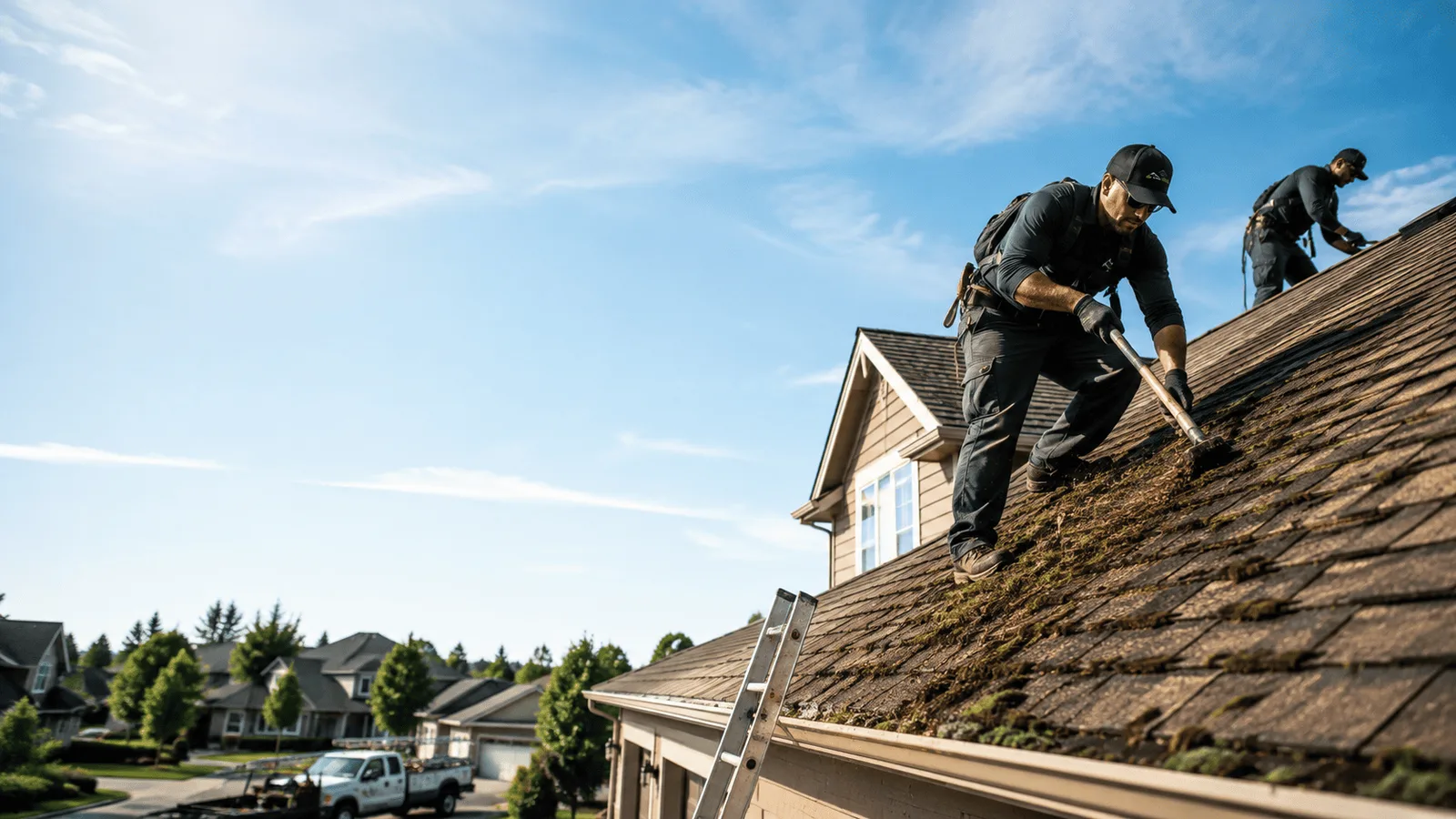 Roof Moss Removal in Beecher, IL near me